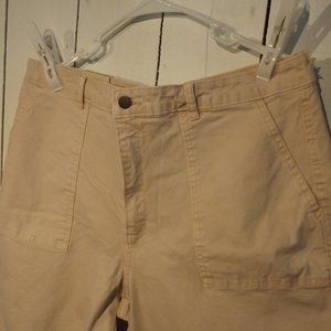 Universal Thread High Rise Wide Leg Cropped Jeans 16 & 18 NWT!! Pale Pink